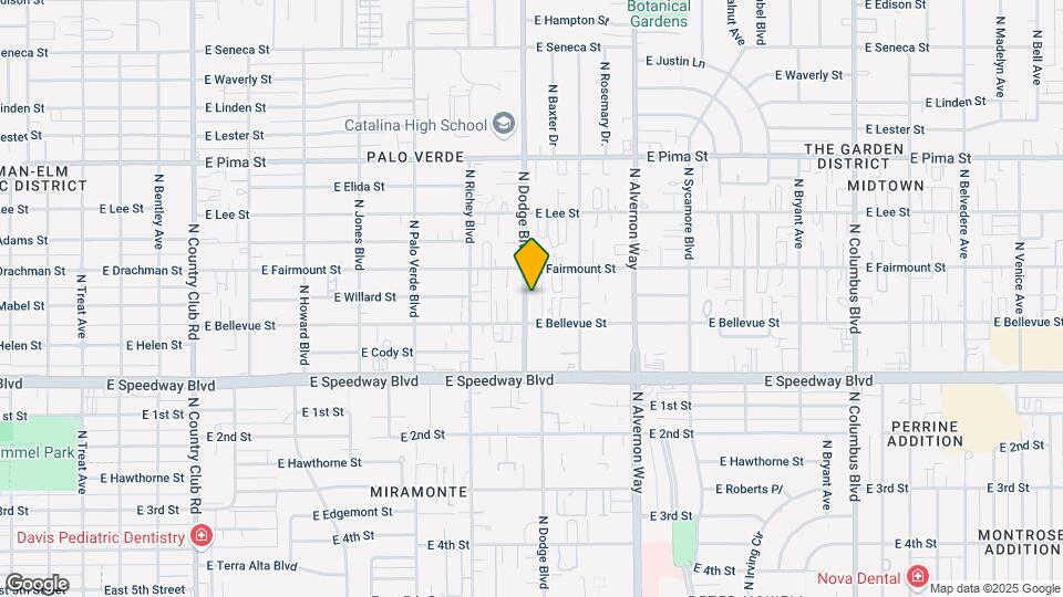 1234 N Dodge Blvd Map and Location Details