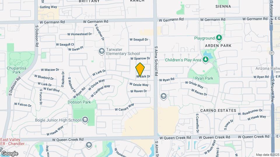 1161 W Lark Dr Map and Location Details
