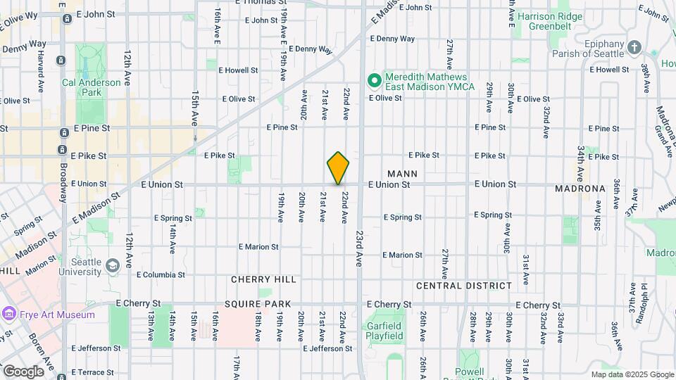 2117 E Union St Map and Location Details