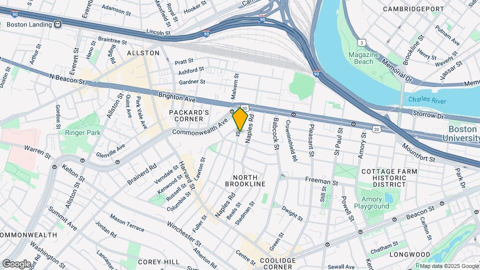 203 Fuller St, Unit 403 Map and Location Details