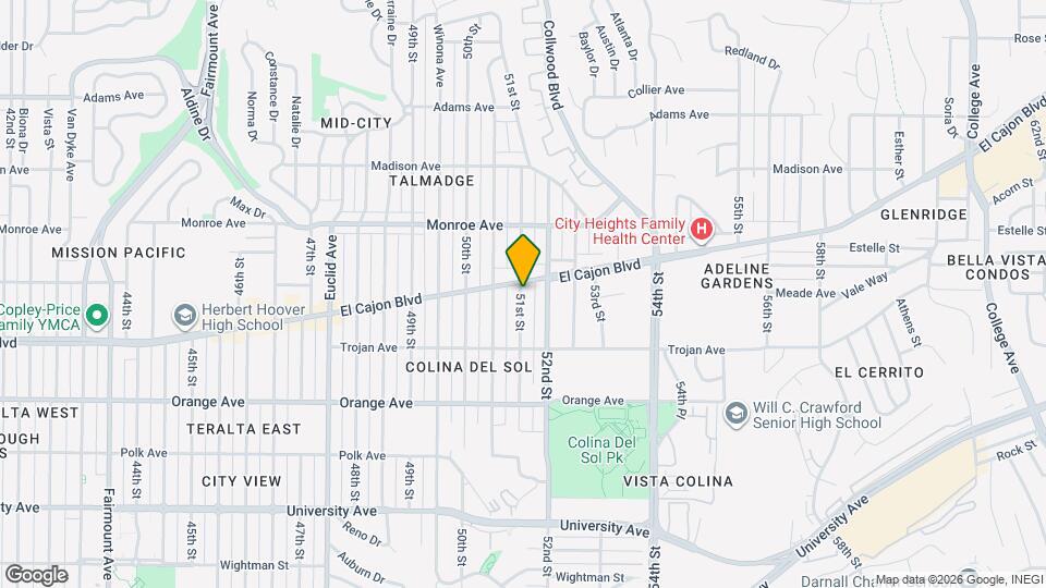 4375 51st St Map and Location Details