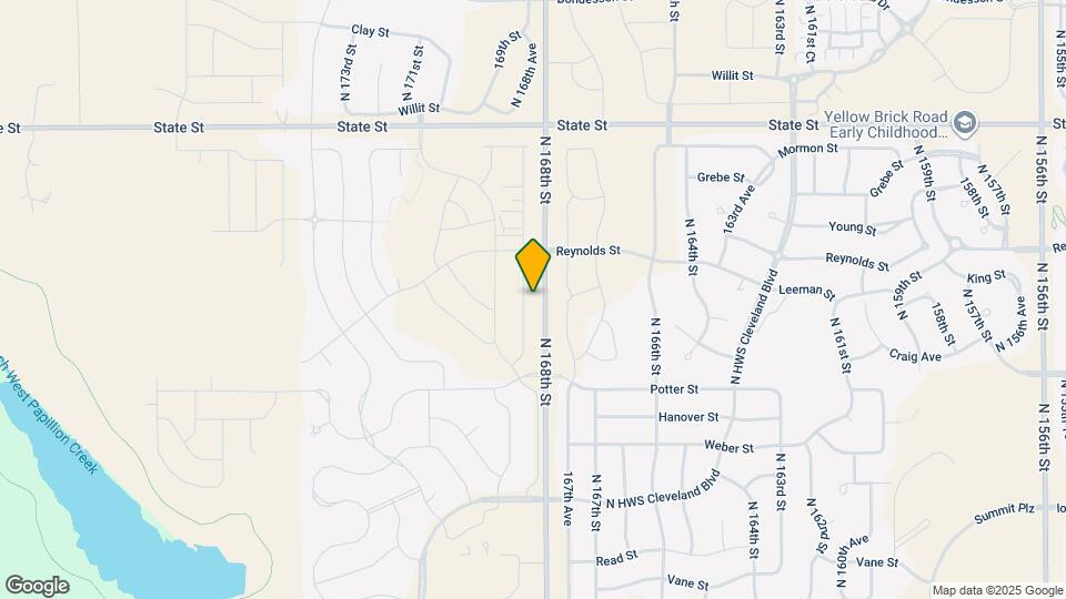 7809 N 169th St Map and Location Details