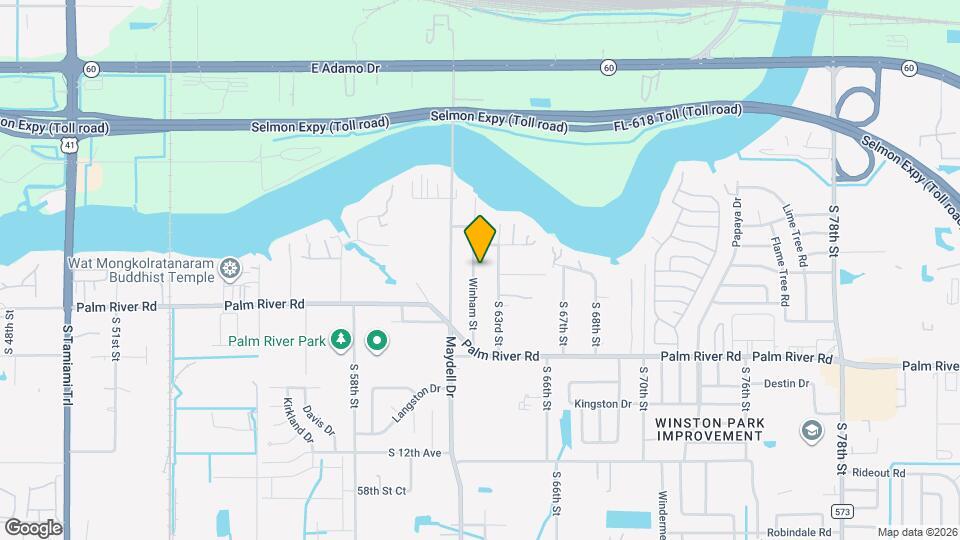 514 Winham St Map and Location Details