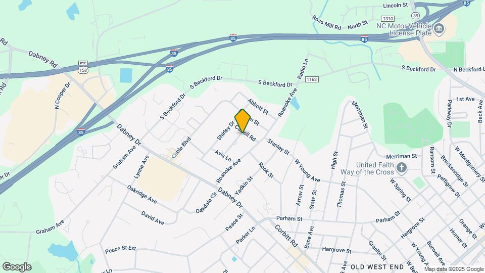 929 Carroll Rd Map and Location Details