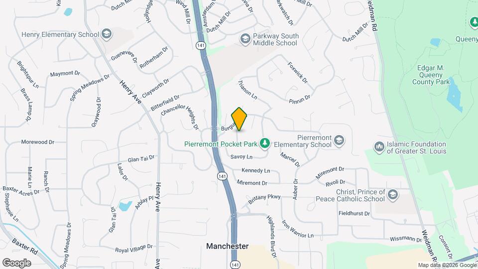 702 Vendome Ln Mapa y Detalles de la Ubicación