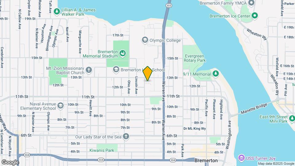 1220 Chester Ave Map and Location Details