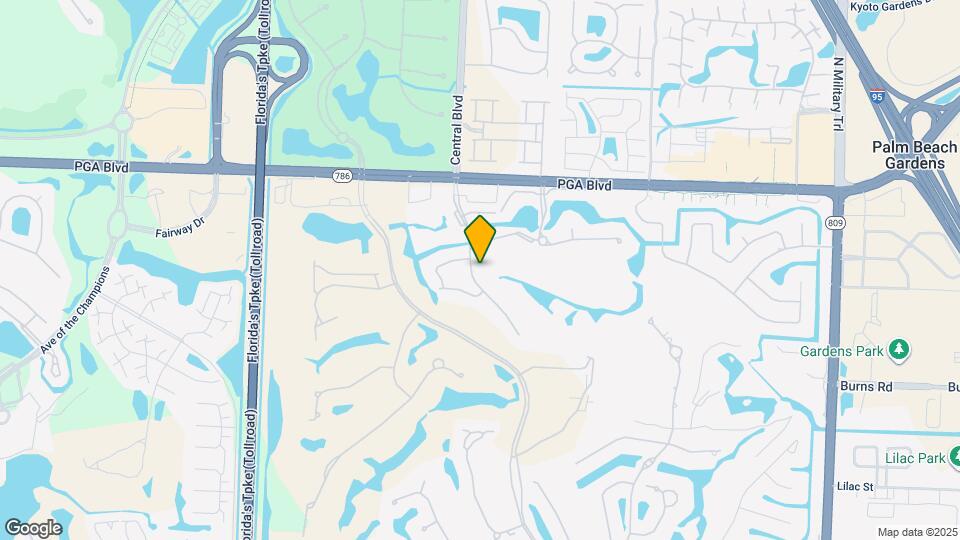 10720 Ave of the PGA Map and Location Details