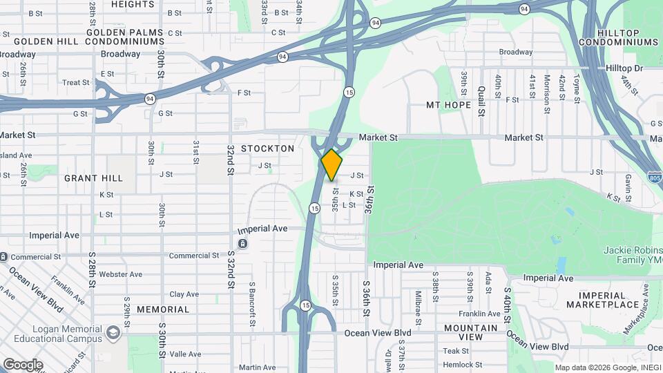 330 35th St Map and Location Details