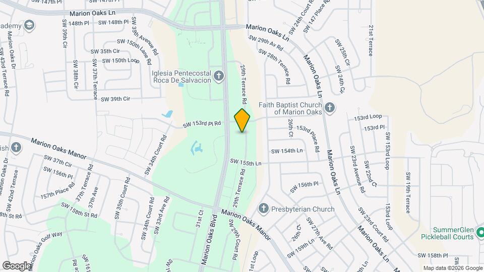 15434 SW 29th Terrace Rd Map and Location Details