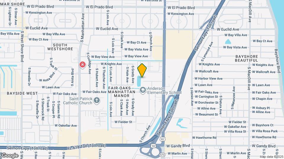 3823 N Oak Dr Map and Location Details