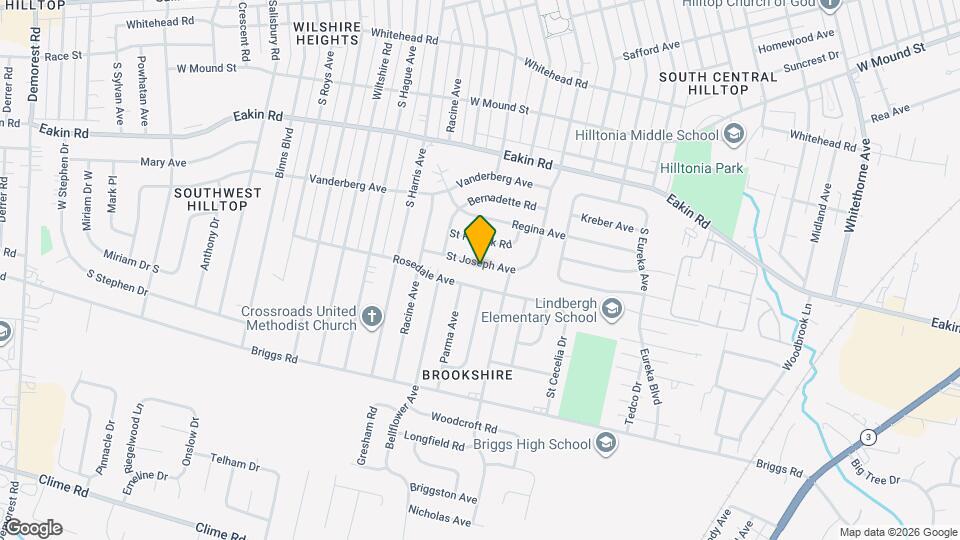 2743 St Joseph Ave Map and Location Details