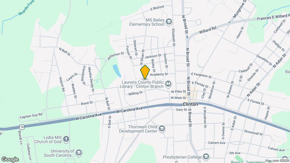 400 N Sloan St Mapa y Detalles de la Ubicación