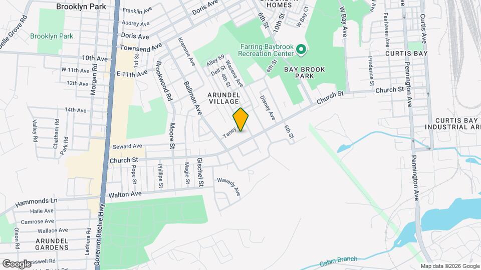 515 Taney Ave Map and Location Details