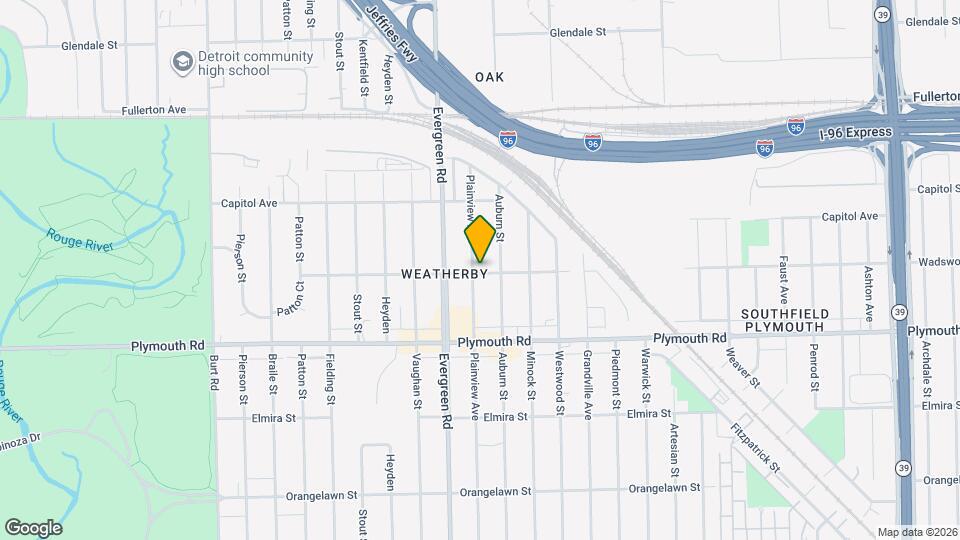 12000 Plainview Ave Map and Location Details