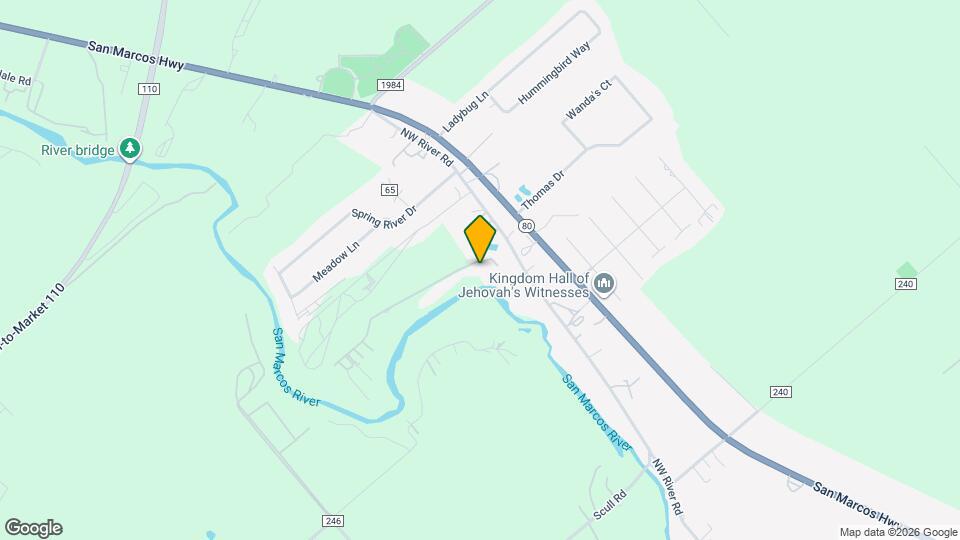 121 Butler Ln Map and Location Details