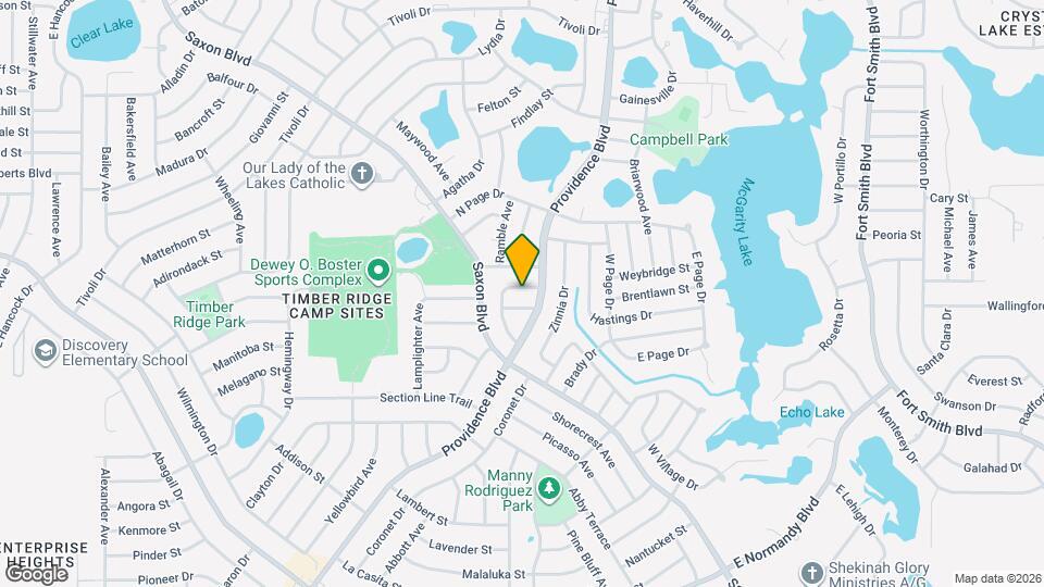 1526 Wakefield Cir Map and Location Details