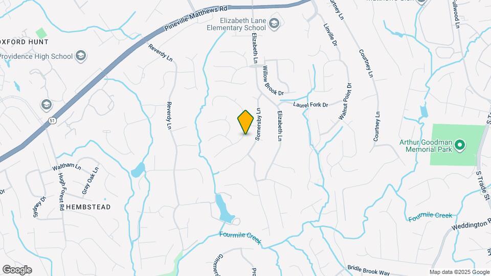 1025 Thornsby Ln Map and Location Details