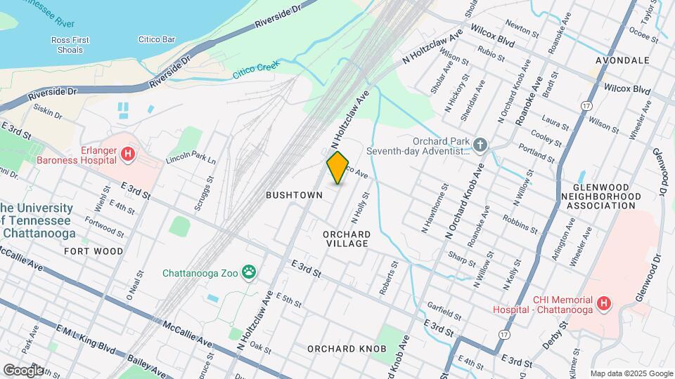 701 N Greenwood Ave Map and Location Details