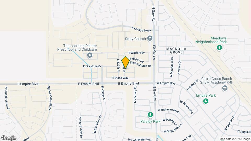 23006 E Starflower Dr Map and Location Details