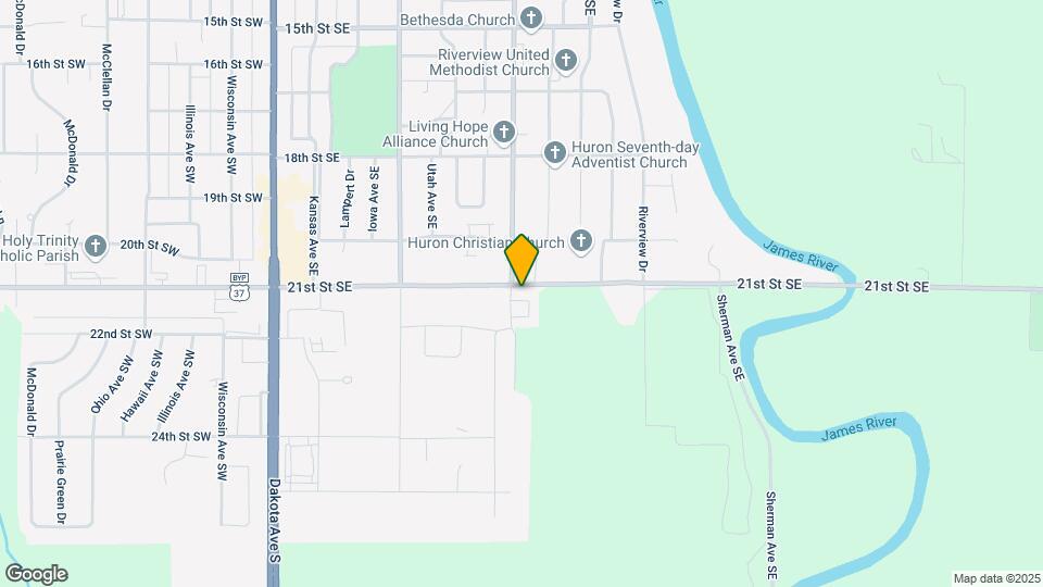 Huron Pheasant Run Apartments Map and Location Details