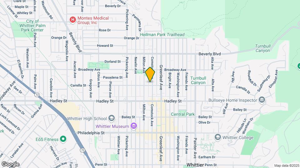 Comstock Ave Map and Location Details