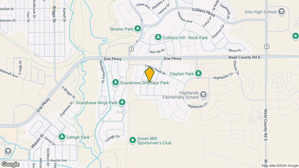 201 Pear Lake Way Map and Location Details