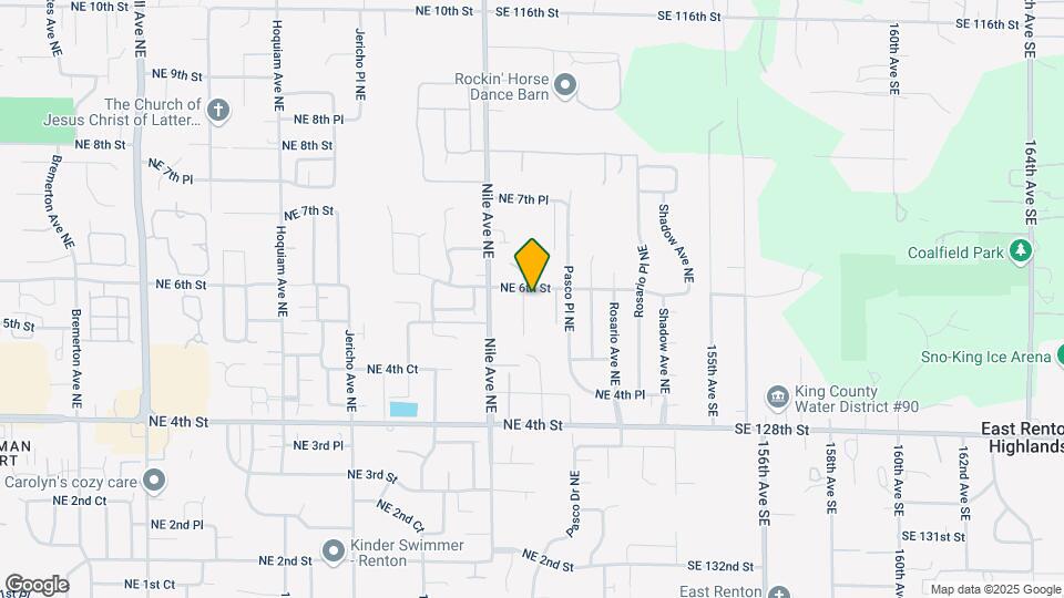 572 Orcas Ave NE Map and Location Details
