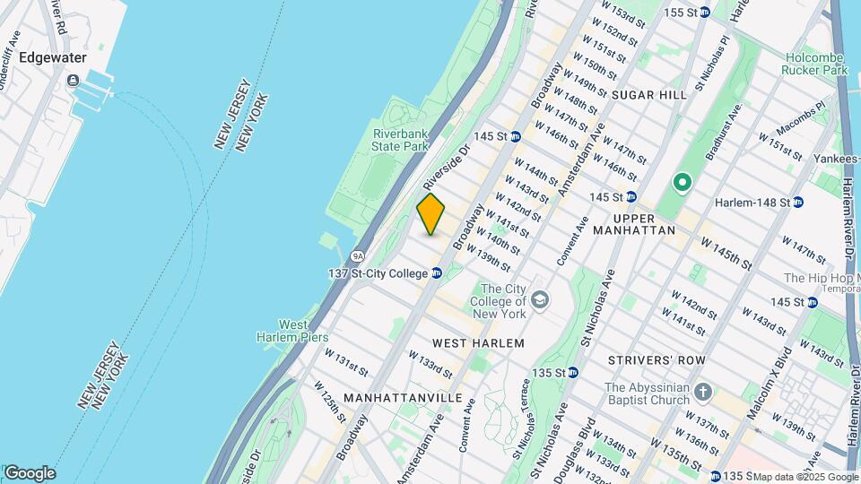 613 W 138th St Mapa y Detalles de la Ubicación