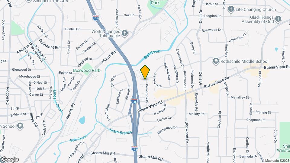 935 Pembrook Dr Mapa y Detalles de la Ubicación