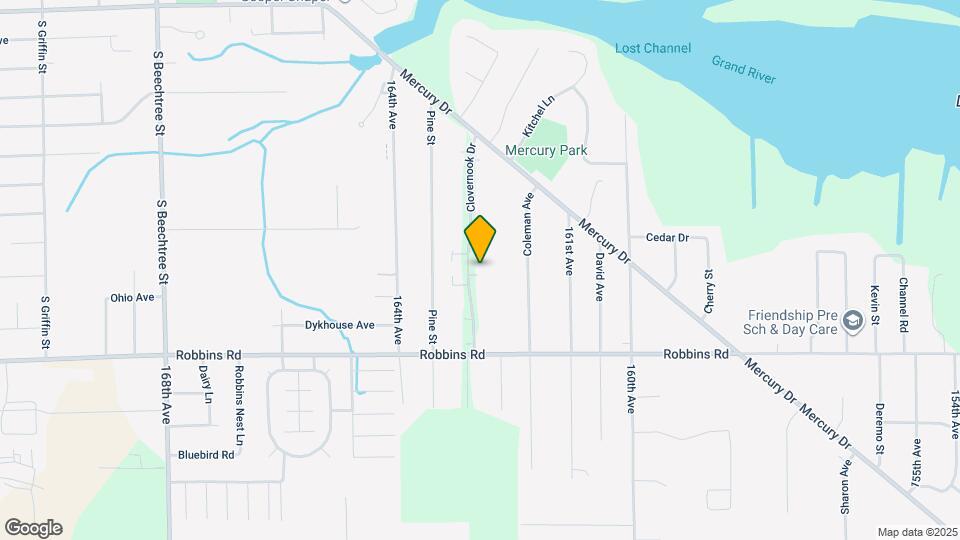15326 Clovernook Dr, Unit #3 Map and Location Details