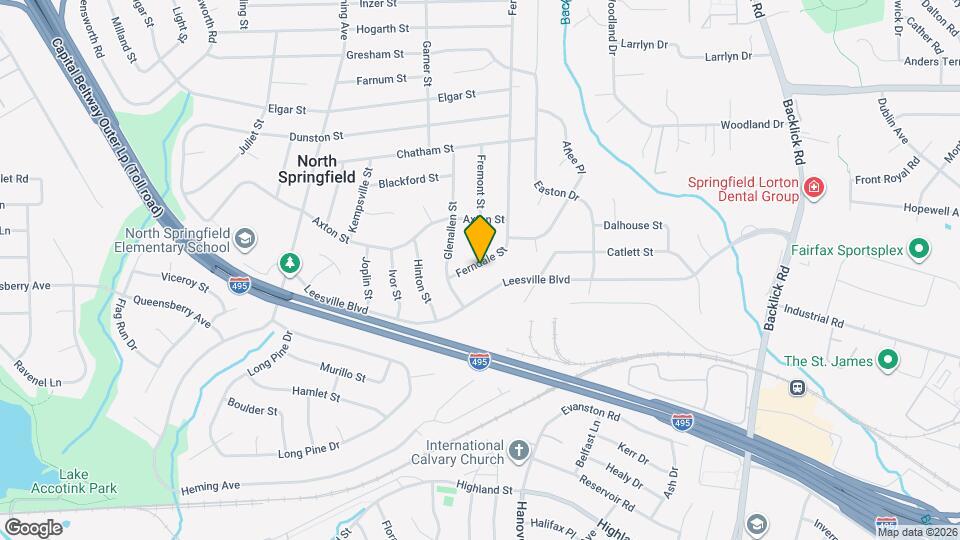 5512 Ferndale St Map and Location Details