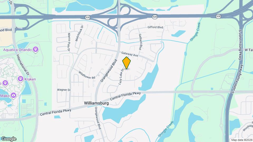 10502 Linger Ln Map and Location Details