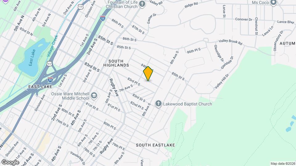 724 84th St S Map and Location Details