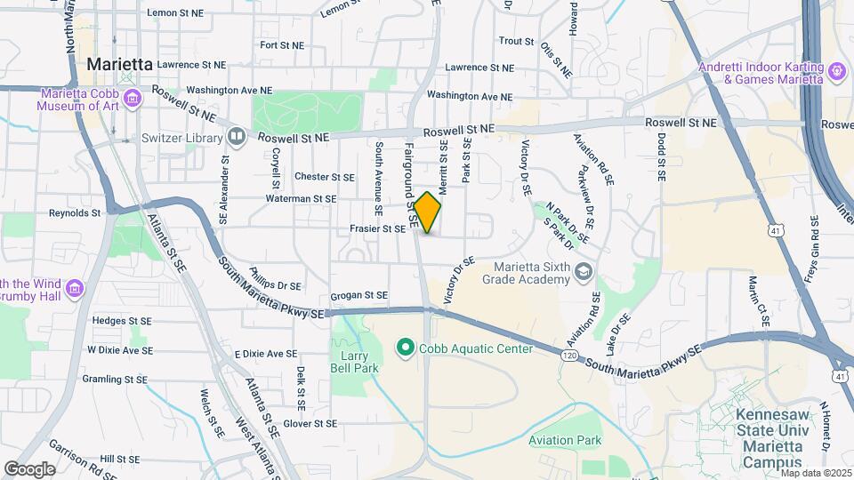 600 Frasier St SE Map and Location Details