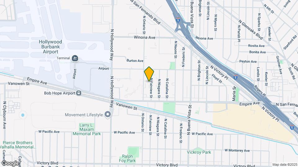 2307 N Fairview St Mapa y Detalles de la Ubicación