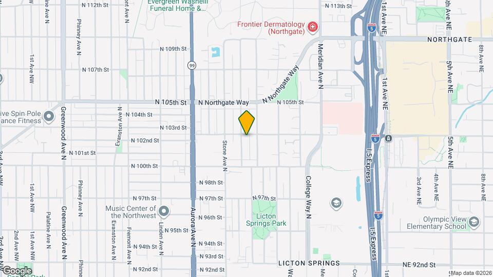 10052 Interlake Ave N Map and Location Details