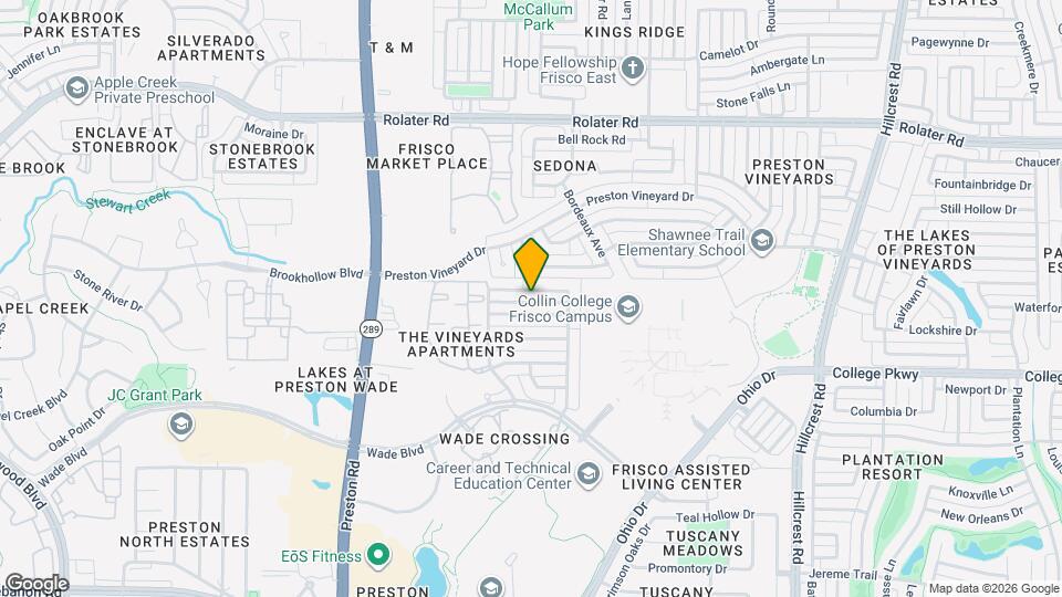 9611 Winter Park Dr Map and Location Details