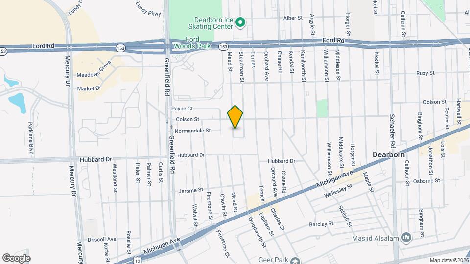 5016 Mead St Map and Location Details