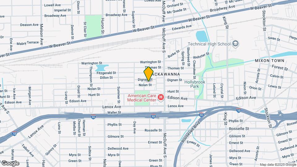 3105 Nolan St Map and Location Details