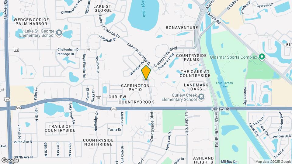 3583 Whispering Oaks Ln Map and Location Details