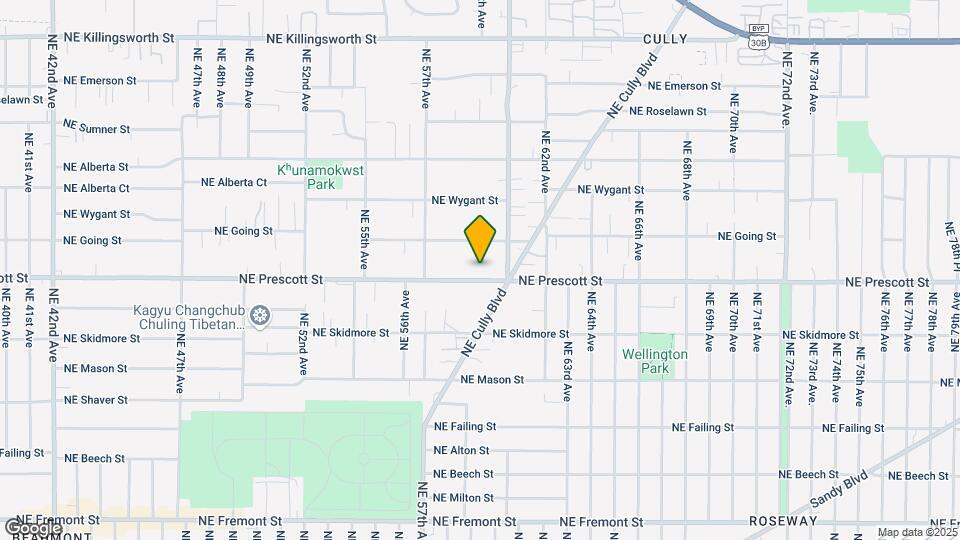 5855 Prescott St Map and Location Details