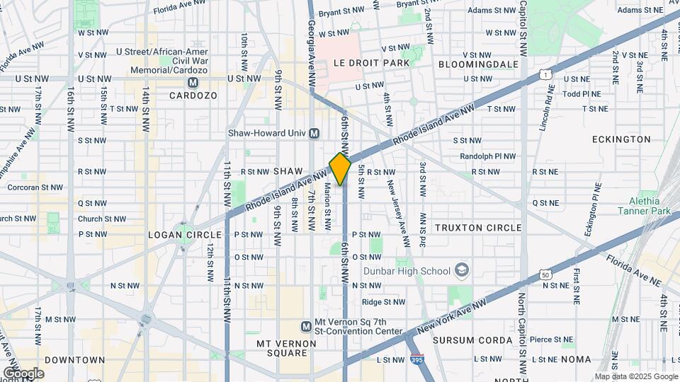 1616 6th St NW Map and Location Details