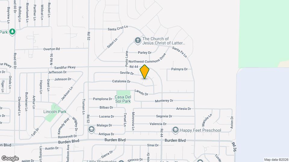 4519 Catalonia Dr Map and Location Details