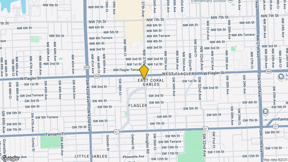 3703 SW 1st St Map and Location Details