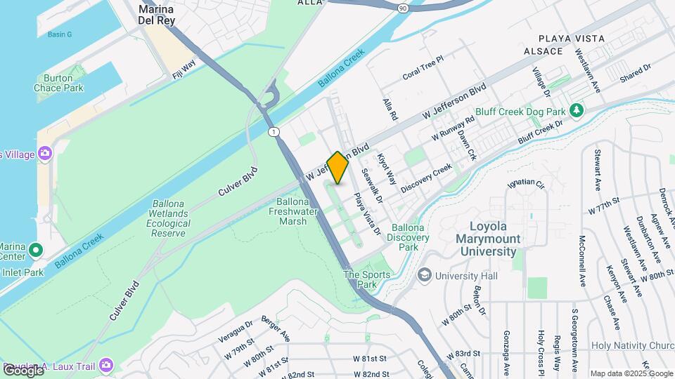 Reveal Playa Vista Mapa y Detalles de la Ubicación