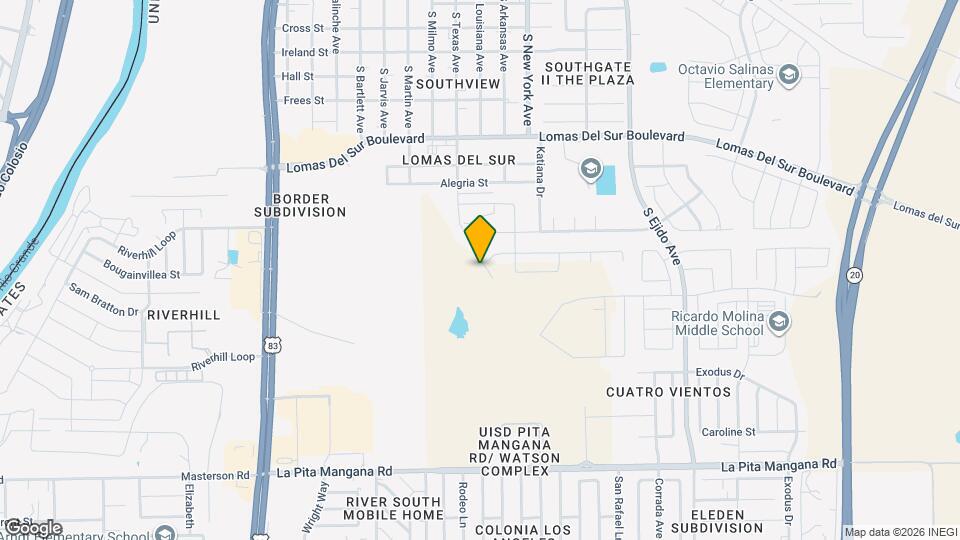 3912 Texas Dr Map and Location Details