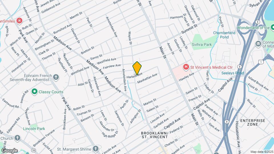 183 Harlem Ave Map and Location Details