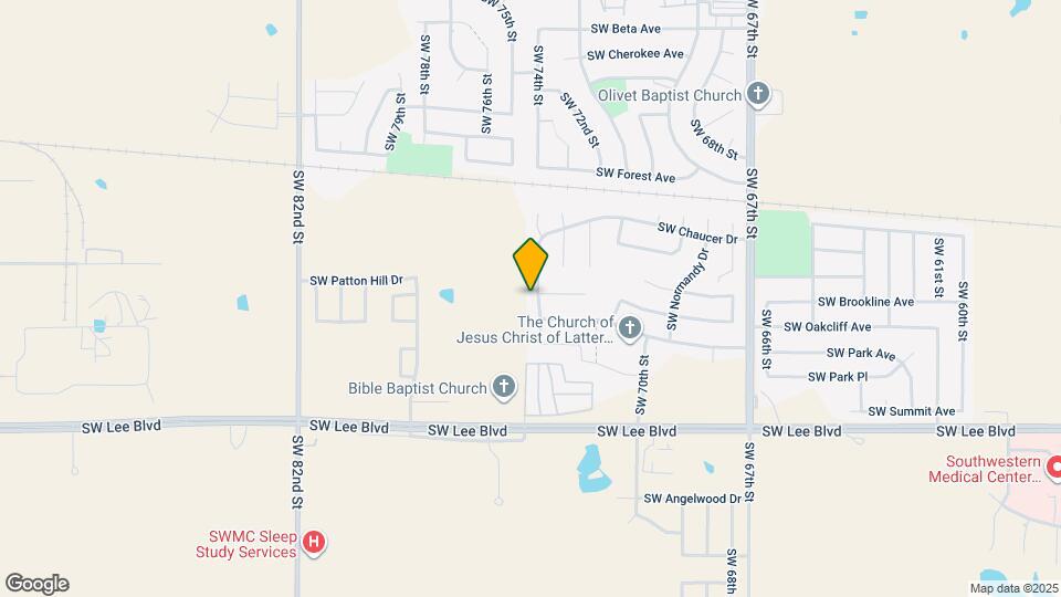 813 SW Chaucer Dr Map and Location Details