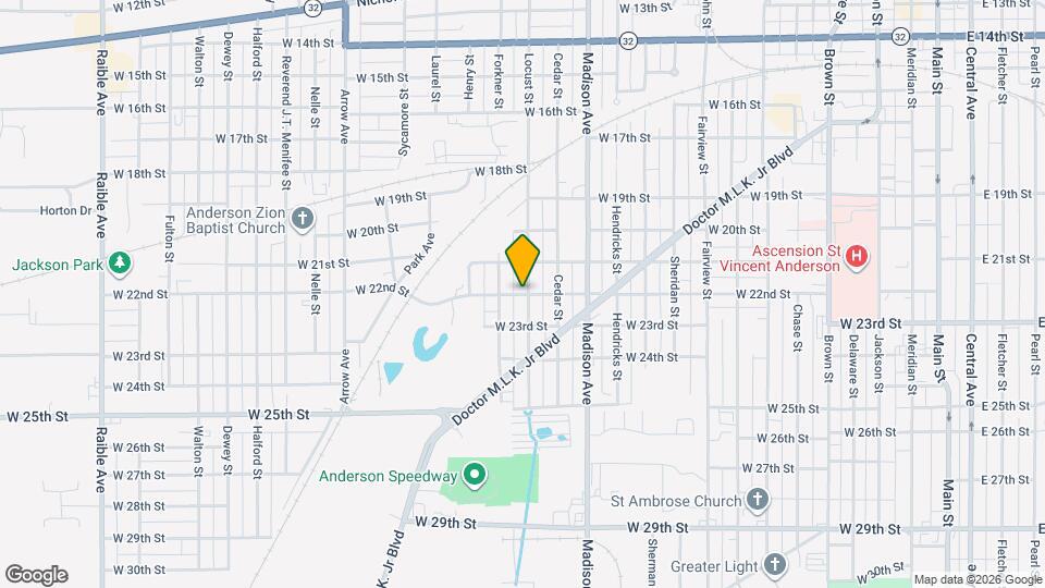 1208 W 22nd St Map and Location Details