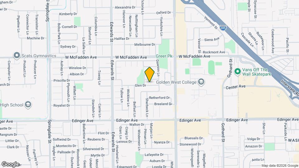 6801 Glen Dr Mapa y Detalles de la Ubicación